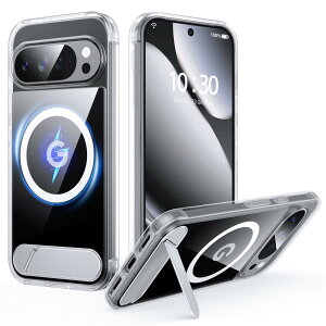 �y���������zFNDMIL Google pixel 6 �p �P�[�X �F�F�N���A[Magsafe�Ή�]�X�^���h�t���A�T�C�Y�FGoogle Pixel 10 Pro XL