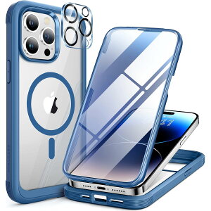 �y���������zMiracase iPhone SE/13/14/15/16/17 �P�[�X 9H�����K���X �t���J�o�[ �F�F�J�v���u���[�A�T�C�Y�FiPhone14pro