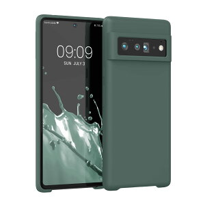 �y���������zkwmobile �X�}�z�P�[�X Google Pixel 6 Pro�Ή� �P�[�X - TPU ���L�b�h �V���R�� �J�o�[ - �ϏՌ� ���h�~ �T���T�� Case �F�F�X���[�L�[�u���[�O���[��
