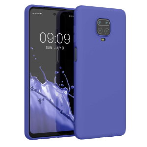 �y���������zkwmobile �X�}�z�P�[�X Xiaomi Redmi Note 9S / 9 Pro / 9 Pro Max�Ή� �P�[�X - �ɔ� TPU �V���R�� �}�C�N���t�@�C�o�[ ���F �F�F�u���[�o�C�I���b�g�A�T�C�Y�FRedmi Note 9S / 9 Pro / 9 Pro Max