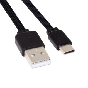 �y���������zCablecc USB-C USB 2.0 Type-A - USB 2.0 Type-A & Type-B & Micro & Mini USB�f�[�^�t���b�g�X����FPC�P�[�u�� �F�F�u���b�N