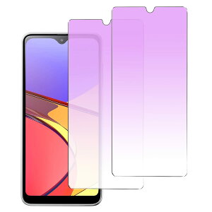 �y���������z�K���X�t�B���� �����K���X �ی�t�B���� pixel xperia iphone �p �F�F�u���[���C�g�J�b�g�A�T�C�Y�FGalaxy A21 (SC-42A SCV49)