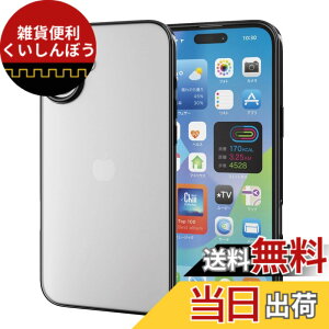 �y���������z�G���R�� iPhone 16 Plus �P�[�X �N���A ���^ ���^���b�N �t���[�� �\�t�g TPU ���^���b�N�u���b�N PM-A24BUCTMBK �F�F���^���b�N�u���b�N