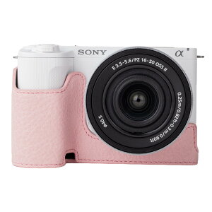 �y���������zRieibi �J�����P�[�X�ASony ZV-E10 II�pPU���U�[�n�[�t�P�[�X�ASony ZV-E10 II�p�ی�P�[�X�ASony ZVE10 II�J�o�[�A�����J�����o�[�W�����ƃn���h�O���b�v�f�U�C�� �F�F�s���N