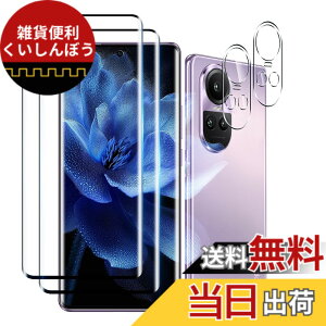 �y���������z�Ή� �K���X�t�B���� �ی�t�B���� ���E���h�G�b�W���H�Ȃ� �T�C�Y�FFor OPPO Reno 10 Pro 5G