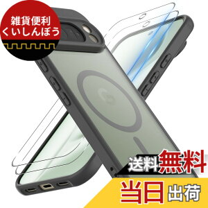 �y���������zGreerass Phone �P�[�X MagSafe �Ή� �F�F�u���b�N�A�T�C�Y�FGoogle Pixel 10 Pro XL �Ή� �ی�P�[�X