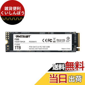 �y���������zPatriot P300 Internal SSD - NVMe PCIe Gen 3x4 - M.2 2280-10 Pack Parent �F�FM.2 PCIe Gen 3x4�A�T�C�Y�F1TB
