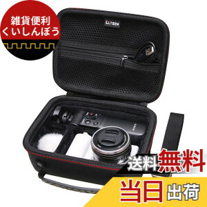 �y���������z�J�����P�[�X Sony Alpha ZV-E10 / ZV-1F / ZV-1 / ZV-1 II / ZVE10 II Vlog�J���� LTGEM�� �V�����_�[�X�g���b�v�t�� Vlogger�A�N�Z�T���[�L�b�g�O�r�ƃ}�C�N�ɑΉ� �F�F�u���b�N�A�T�C�Y�Ffor Sony A