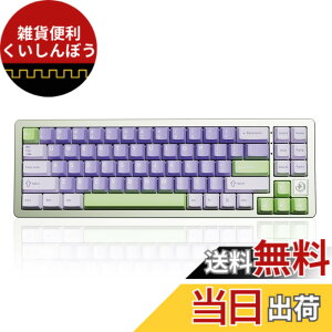 �y���������zYUNZII AL71 68% �Q�[�~���O�L�[�{�[�h �t���A���~CNC �z�b�g�X���b�v�Ή� ���� �K�X�P�b�g ���J�j�J���L�[�{�[�h NKRO 2.4GHz���C�����XBT5.0/USB-C �L�� RGB�o�b�N���C�g Win/Mac�p �����蕨