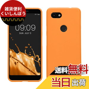 �y���������zkwmobile �X�}�z�P�[�X Google Pixel 3a�Ή� �P�[�X - �ϏՌ� ����~�� �\�t�g TPU �V���R�� - ���F �F�F�t���[�e�B�[ �I�����W