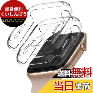�y���������zJP - Ringke Apple Watch Series 6 / 5 / 4 / SE 40, 44mm Slim �F�FClear (2P)�A�T�C�Y�F[6 / 5 / 4 / SE 44mm]