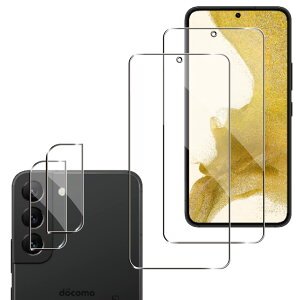 �y���������zWigsii �Ή� Galaxy S22 5G �p �K���X�t�B���� �y2+2���Z�b�g�z Wigsii Galaxy S22 5g SC-51C / SCG13 �ی�t�B���� *2 + �J�����t�B���� *2 �y �� �i�� ���{AGC���Ɏq�f�ށz �d�x9H �����K���X �Ռ��z