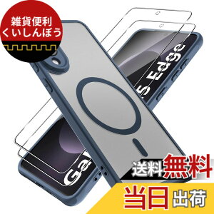 �y���������zGreerass Phone �P�[�X MagSafe �Ή� �F�F�u���[�A�T�C�Y�FGALAXY S25 EDGE �Ή� �ی�P�[�X