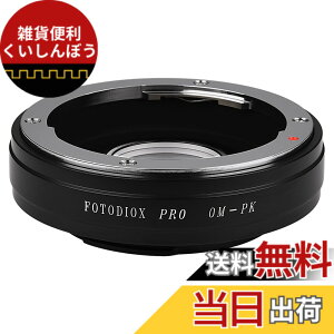 �y���������zFotodiox Pro�����Y�}�E���g�A�_�v�^�[�A�Z���N�e�B�u35mm Olympus Zuiko�����Y����y���^�b�N�XK�}�E���g�J�����A�_�v�^�[(�݊����̂��郌���Y���X�g��������������)�AOM-PK Pro�B �F�F