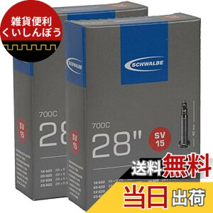 �y���������zSCHWALBE(�V�������x) ���K�i �y�Z�b�g�i�z 2�{�Z�b�g 700x18/28c�p�`���[�u ���� 40mm�o���u 15SV ������ �F�F�u���b�N�A�T�C�Y�F28�C���`