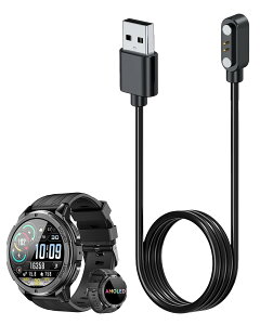 �y���������zFor OUKITEL BT10 / BT60 �X�}�[�g�E�H�b�` �[�d�P�[�u�� USB ���C�[�d��yKONXISA�z�ėp�}�O�l�b�g�R�[�h ���C�z�� ���ϋv �y�� ������ �����^�ѕ֗� ���s�p�i1�{�Z�b�g�j �F�F�u���b�N