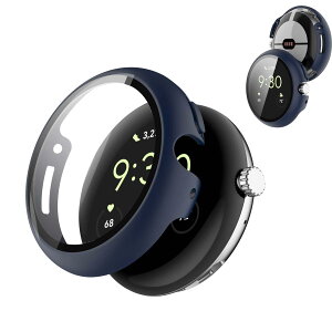 �y���������zGoogle Pixel Watch 4 41mm �p �J�o�[ �P�[�X �t�B����+PC�t���[�� �A�b�v���E�H�b�`�ی�J�o�[ �K���X�t�B���� ��̌^ �h�� �h�o�yHUKWIMO�z 11D�S�ʕی� �w��h�~ HD�����ߗ� ���ɋ��� ��