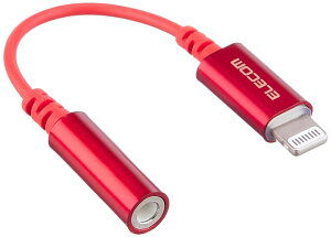 �y���������z�G���R�� iPhone headphone adapter [lightning - 3.5mm] �w�b�h�z���W���b�N�A�_�v�^�[ 4�ɃC���z���[�q(�ʘb�Ή�) ���ϋv�d�l APPLE�F�ؕi �F�F���b�h