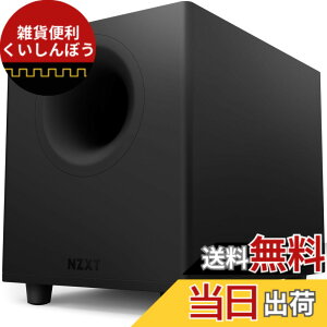 �y���������zNZXT Relay Subwoofer Black AP-SUB80-JP 140W�o�� �T�u�E�[�t�@�[ Speakers �f�X�N�g�b�v�T�C�Y �A���v���� PC�X�s�[�J�[