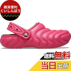 �y���������zCrocs �j�����p�B Crocs Classic Lined Overpuff Clog Unisex Adult�N���b�O �F�F�h���S���t���[�c�A�T�C�Y�F25.0 cm