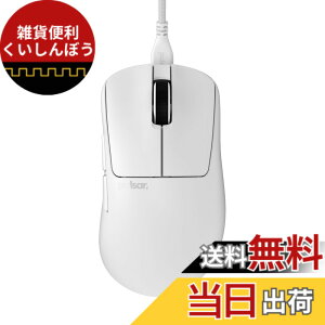 �y���������zPulsar Gaming Gears Wired �L���Q�[�~���O�}�E�X ���y�� 1ms 26000 DPI Optical Sensor PAW3395 �������K�i �F�F�z���C�g�A�T�C�Y�FMedium