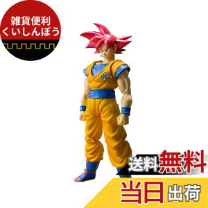 �y���������zBandai - Figurine DBZ - Son Goku Super Saiyan God Cheveux Rouge SH Figuarts 14cm - 4549660175643 �T�C�Y�F�����T�C�Y