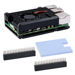 �y���������zGeeekPi Raspberry Pi 5 �A�[�}�[�q�[�g�V���N�G���N���[�W��/Raspberry Pi 5 �A���~�����p�b�V�u��p�G���N���[�W�� PWM ��p�t�@���t�� Raspberry Pi 5 4GB /8GB