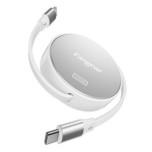 �y���������zFasgear 240W USB C - USB C�P�[�u�� 1m 100W USB C�[�d��p ������莮 5A �}���[�d�^�C�vC�R�[�h [4�{�L�k] i-Phone 15 Pro, i-Pad Pro 2022, Google Pixel Fold/8 (�V���o�[) �Ή�