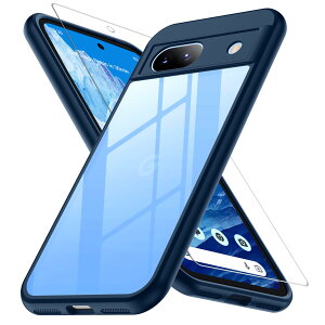 �y���������zGoogle Pixel 8a �P�[�X �u���[ ���ϖh�~ �O�[�O���s�N�Z��8a �P�[�X �ϏՌ� �K���X�t�C�����ی�t�� �w��h�~ �����h�~ �ϋv�� �X�g���b�v�z�[���t ���^ �y�� �\�t�g�J�o�[ ���C��