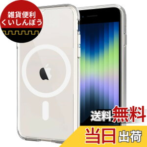 �y���������ziPhone SE3 �P�[�X �N���A MagSafe�Ή� ���y�� iPhone SE2 �P�[�X iPhone7 iPhone8 �p �J�o�[ ���ϖh�~ TPU+PC �o���p�[ �ϏՌ� ���菝�h�~ ���C�����X�[�d�Ή� PinLiSheng�C�N���A