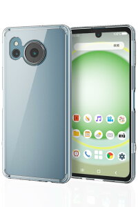 �y���������z�G���R�� AQUOS sense8 (SH-54D / SHG11) �P�[�X �n�C�u���b�h �J�o�[ �ϏՌ� �Ռ��z�� ���^ �J���������Y�ی�݌v �X�g���b�v�z�[���t �N���A PM-S234HVCKCR