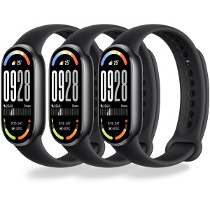 �y���������z[Monuary] 3�F Xiaomi Smart Band 10/9/8�ƌ݊����̂�������p���X�g�o���h�A�_�炩��TPU���A�ʋC���A�h���A�v���ȉ�̗̂̍p