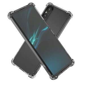 �y���������zHy+ Xperia1 V �ϏՌ� �P�[�X SO-51D SOG10 A301SO XQ-DQ44 �J�o�[ �X�g���b�v�z�[�� �ČRMIL�K�i �N���A �Ռ��z���|�P�b�g���� TPU �P�[�X