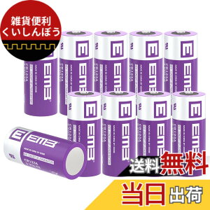 �y���������zEEMB CR123A 3V ���`�E���d�r ��[�d�� CR17345 CR123 �o�b�e���[ �����\ PTC �ی�t�� �J���� �����d�� �������� �A���[�� �X�}�[�g�Z���T�[�Ȃǂ� (10)