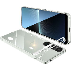 �y���������zSony Xperia 1 V �P�[�X �N���A SO-51D SOG10 XQ-DQ44 �S���� �K�o�[ �G�N�X�y���A1V �X�}�z�P�[�X �ϏՌ� TPU ���^ �X���� �C�菝�h�~ ���ϖh�~ �X�g���b�v�z�[���t���i�����j