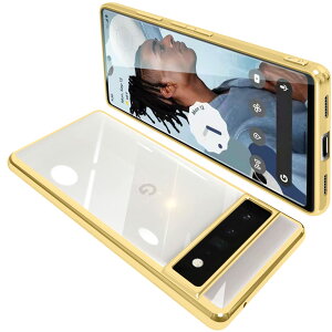 �y���������zGoogle Pixel6 Pro �P�[�X �N���A �O�[�O�� �s�N�Z�� 6Pro �X�}�z�P�[�X TPU�f�� ���^ �ϏՌ� �J�o�[ �X�g���b�v�z�[���t�� �����h�~ ����~�� (�S�[���h)