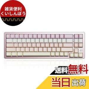 �y���������zYUNZII AL71 68% �Q�[�~���O�L�[�{�[�h �t���A���~CNC �z�b�g�X���b�v�Ή� ���� �K�X�P�b�g ���J�j�J���L�[�{�[�h NKRO 2.4GHz���C�����XBT5.0/USB-C �L�� RGB�o�b�N���C�g Win/Mac�p �����蕨