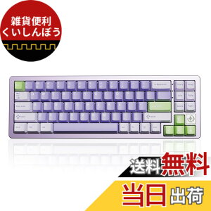 �y���������zYUNZII AL71 68% �Q�[�~���O�L�[�{�[�h �t���A���~CNC �z�b�g�X���b�v�Ή� ���� �K�X�P�b�g ���J�j�J���L�[�{�[�h NKRO 2.4GHz���C�����XBT5.0/USB-C �L�� RGB�o�b�N���C�g Win/Mac�p �����蕨