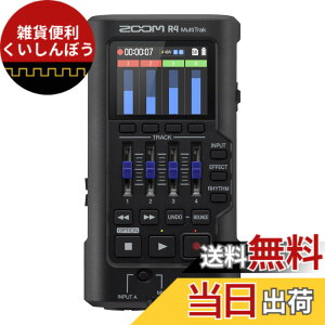 �y���������zZOOM �Y�[�� R4 �|�[�^�u���}���`�g���b�N���R�[�_�[ �u���b�N �� 32bit�t���[�g�I�[�f�B�I�Ή� 4�̃I�[�f�B�I�g���b�N��BOUNCE�g���b�N �I�[�o�[�_�r���O �}�C�N�M�^�[���̊y��