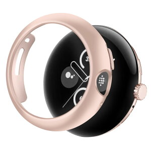 �y���������zYUGYUG �Ή� Google Pixel Watch ��񐢑� �p�P�[�X TPU�f�� Pixel Watch�p �ی�J�o�[ �S�ʕی� �L�Y�h�~ �y�� �����^ �Ռ��z�� �h�H �h�o Google Pixel Watch 2 �Ή� �ی�P�[�X (�s���N)