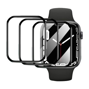 �y���������z�y3���zYUGYUG Apple Watch �ی�t�B���� 46mm Apple Watch �t�B���� PET������ [���{���f�ޕ����Y�f�@��] AppleWatch 10�t�B���� �A�b�v���E�H�b�`10 �t�B���� �Ή� �L�Y�h�~ �ϏՌ� �A�b�v���E