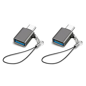 �y���������zUSB Type C & USB �ϊ��A�_�v�^ 2�Z�b�g Popolier USB3.2 Gen2 10Gbps�����]�� �^�C�vC �ϊ� OTG�Ή� MacBook Pro 2021 MacBook Air 2022 iPad Pro 2021 �y�� �ق���USB-C�@��ȂǂɑΉ� USB-C�ϊ��R�l�N�^ (2, 