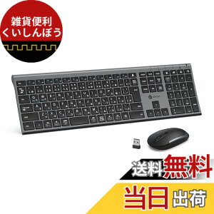 �y���������ziClever �L�[�{�[�h���C�����X�L�[�{�[�h�}�E�X�Z�b�g���{��JIS�z�� �É� �����^ type c�[�d�� �t���T�C�Y �e���L�[�t�� �}�E�X3�i���߉\DPI ����2.4G �p�\�R��PC Windows/Mac�Ή� IC-BK23