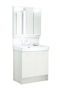 �y���������zLIXIL(���N�V��) INAX ���ʉ��ϑ� �Z�b�g D7�V���[�Y �V���O�����o�[�����V�����[���� ���^�C�v ���ʊ�s���A�z���C�g �Ԍ�750mm D7N5-755SY-W/VP1W & 3�ʋ��S���[�^�C�v LED MD7X3-753TYJ