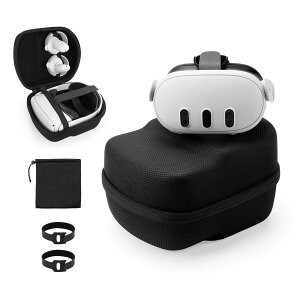 �y���������zMeta Quest 3S/Quest 3/Oculus/Meta Quest 2/PICO 4/Pico Neo3 Link�ɑΉ� ���^���[�P�[�X �g�їp�n�[�h�P�[�X ��e�ʎ��[ �s�R/�I�L�����X�N�G�X�g2�A�N�Z�T���[ �ϏՌ� �����^�т₷�� Yinke(�u��