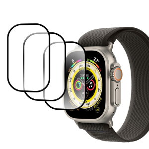 �y���������z�y3���zBELIYO Apple Watch �ی�t�B���� 41mm Apple Watch �t�B���� PET������ [���{���f�ޕ����Y�f�@��] Apple Watch Series 9/8/7 �A�b�v���E�H�b�` 9/8/7�Ή� �L�Y�h�~ �ϏՌ� �A�b�v���E�H�b�` 