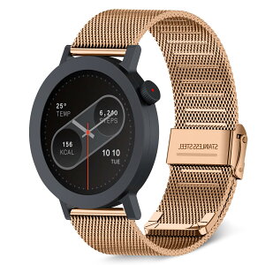 �y���������z[HeeNia] �o���h CMF by Nothing Watch Pro 3/CMF by Nothing Watch Pro 2 �Ή� �����x���g �X�e�����X�� �ւ��x���g �������߉\ �j�����p �����o���h (���[�Y�S�[���h)