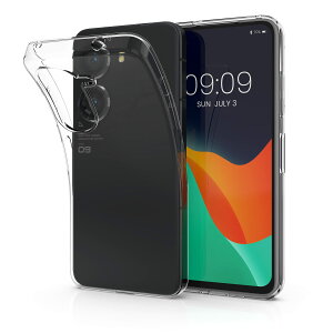 �y���������zkwmobile ASUS Zenfone 10 / Zenfone 9�Ή� �P�[�X - �N���A TPU�P�[�X �X���� �ی� �ϏՌ� ����
