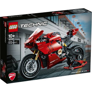 �y���������z���S(LEGO) �e�N�j�b�N �h�D�J�e�B �p�j�K�[�� V4 R 42107 �������� �u���b�N �v���[���g �o�C�N STEM �m�� �j�̎q 10�Έȏ�