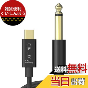 �y���������zCubilux USB C�M�^�[�P�[�u���A�y��p�^�C�vC - 6.35mm�I�X�ϊ��R�[�h�AiPhone 16/15�AiPad Pro 13/12.9/11�AiPad Air 13/5th/4th�AiPad 10�ASamsung S25/S24/S23/S22�APixel 9/8/7/6 Pro�AAndroid�X�}�z�AMacBook�APC��